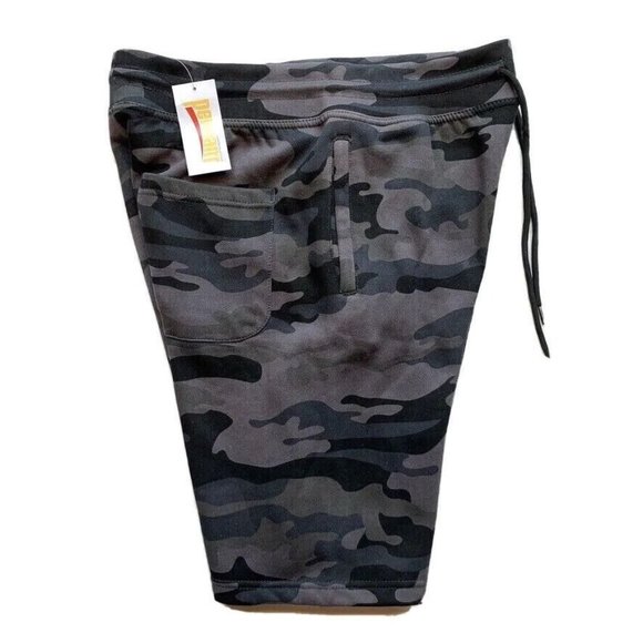 Pennant Camo Bermuda Shorts Men Large Relaxed Fleece Lined Outdoor Hunt Long NWT - Picture 3 of 12
